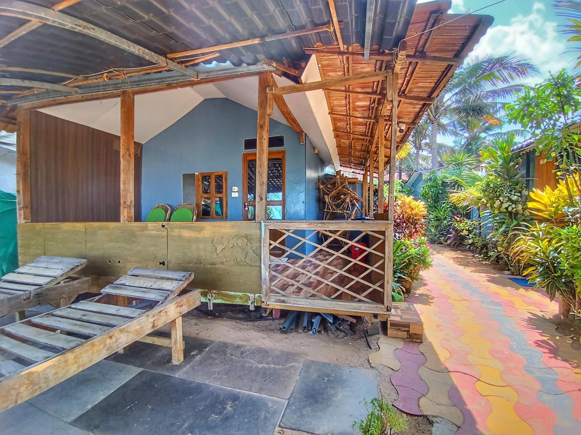 Monsoon Hotel Agonda Bagian luar foto